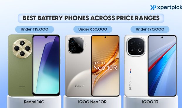 با توجه به آزمایشات ما بهترین تلفن های باتری در محدوده قیمت (مه ۲۰۲۵)